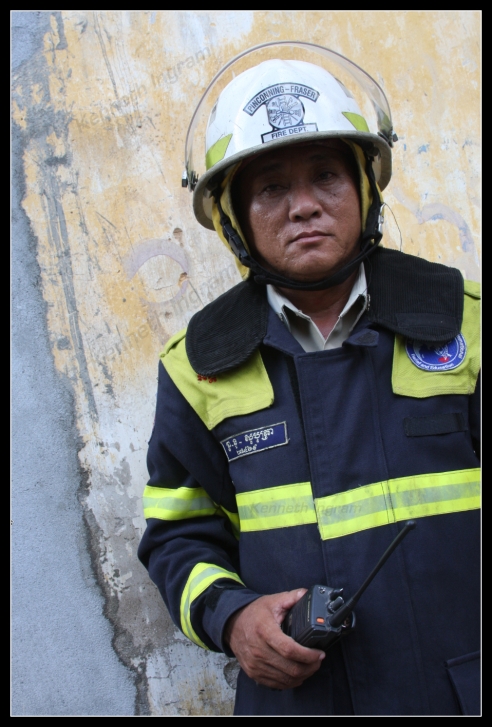 Unnamed Fire Fighter - Siem Reap 